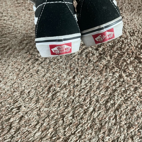 Black and white vans excellent condition! - Picture 4 of 5